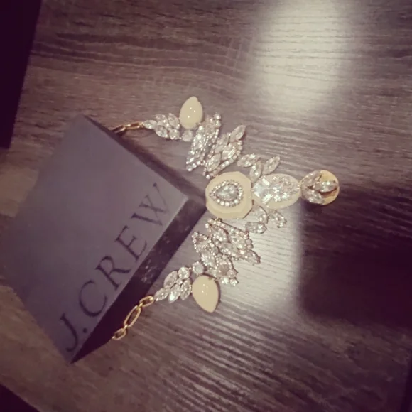 J. Crew Gold and Silver Statement Necklace - Picture 6 of 12